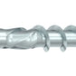 Vis bois torx tête ronde large - acier au carbone -  Ø6 - Ø8